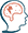 head of a person logo